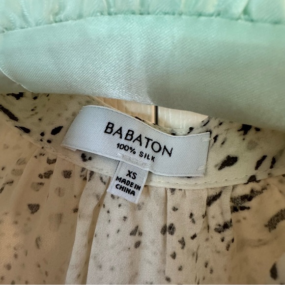 Aritzia Babaton Silk Patterned Dress - Picture 3 of 5